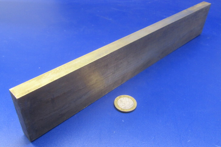 360 Brass Flat Bar 1/2″ Thick x 2.0″ Wide x 12.0″ Length