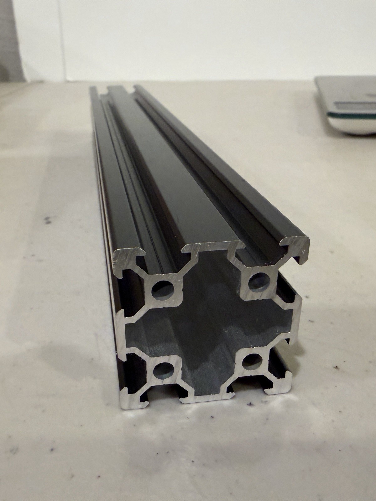 V Slot 4040 Aluminum Extrusion Profile 300mm Length European Standard Black