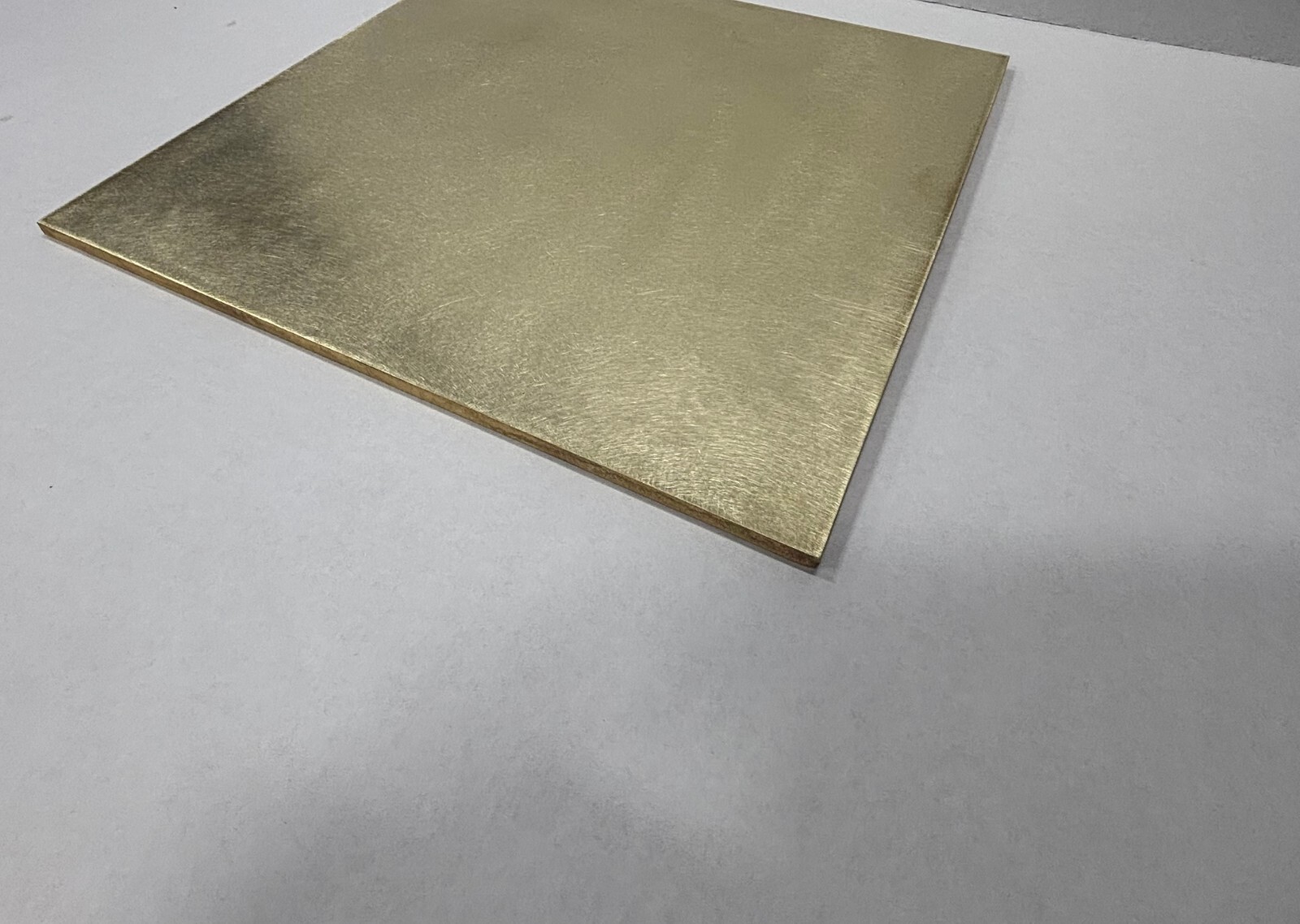 1/4″ Brass Alloy 260 Square Sheet Plate 3″X 3″ Flat Bar (.25″)