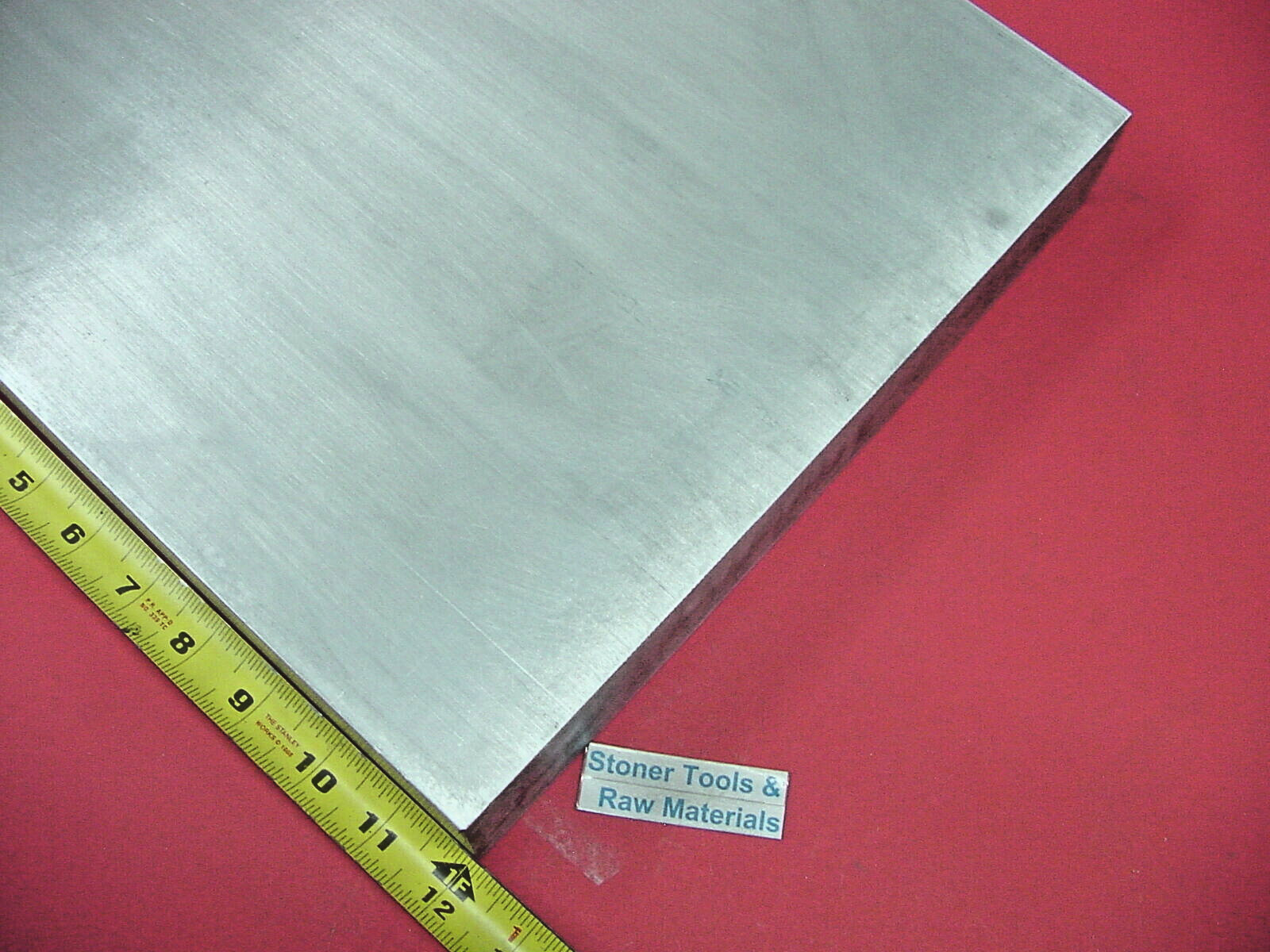 1/2″ x 12″ ALUMINUM 6061 T6511 Flat Bar 12″ Long Solid Extruded Stock Cut New