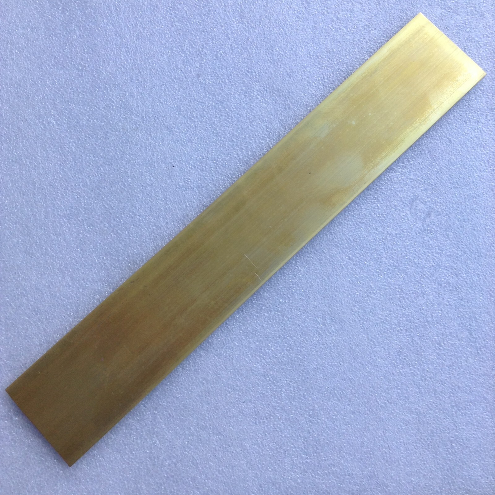 1pc BRASS FLAT BAR 9.53, 12.7, 19.05, 25.4 upto 50.8mm C380 Grade, 1/8″, 1/16″