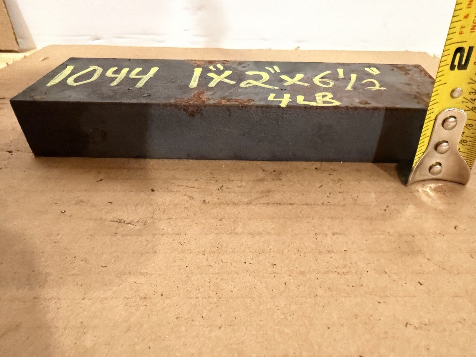 1″ x 2″ x 6 3/4” 1044 HR Steel Flat Bar | Rectangular 1044 Hot Rolled Flat
