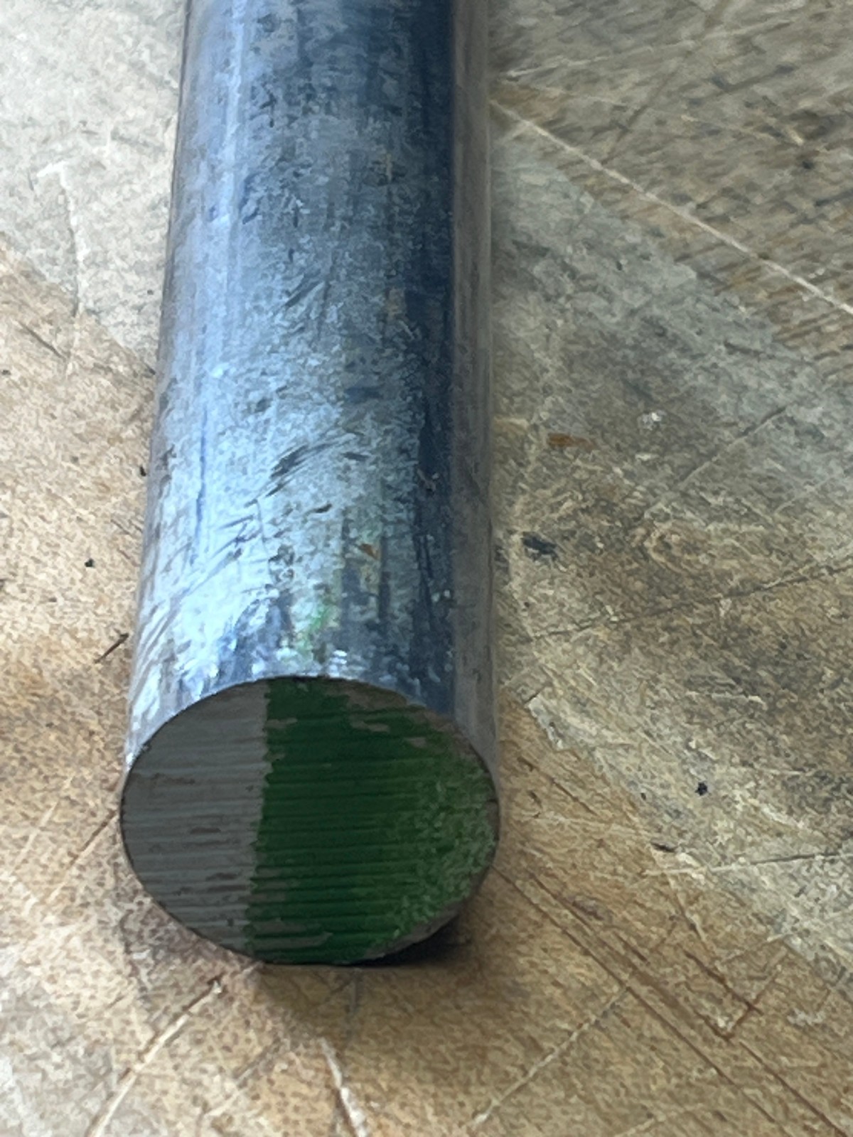 420 Stainless steel SS round bar 1″ x 34 3/4″