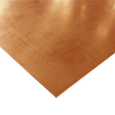 0.021″ x 5″ x 12″, C110-H02 Copper Sheet