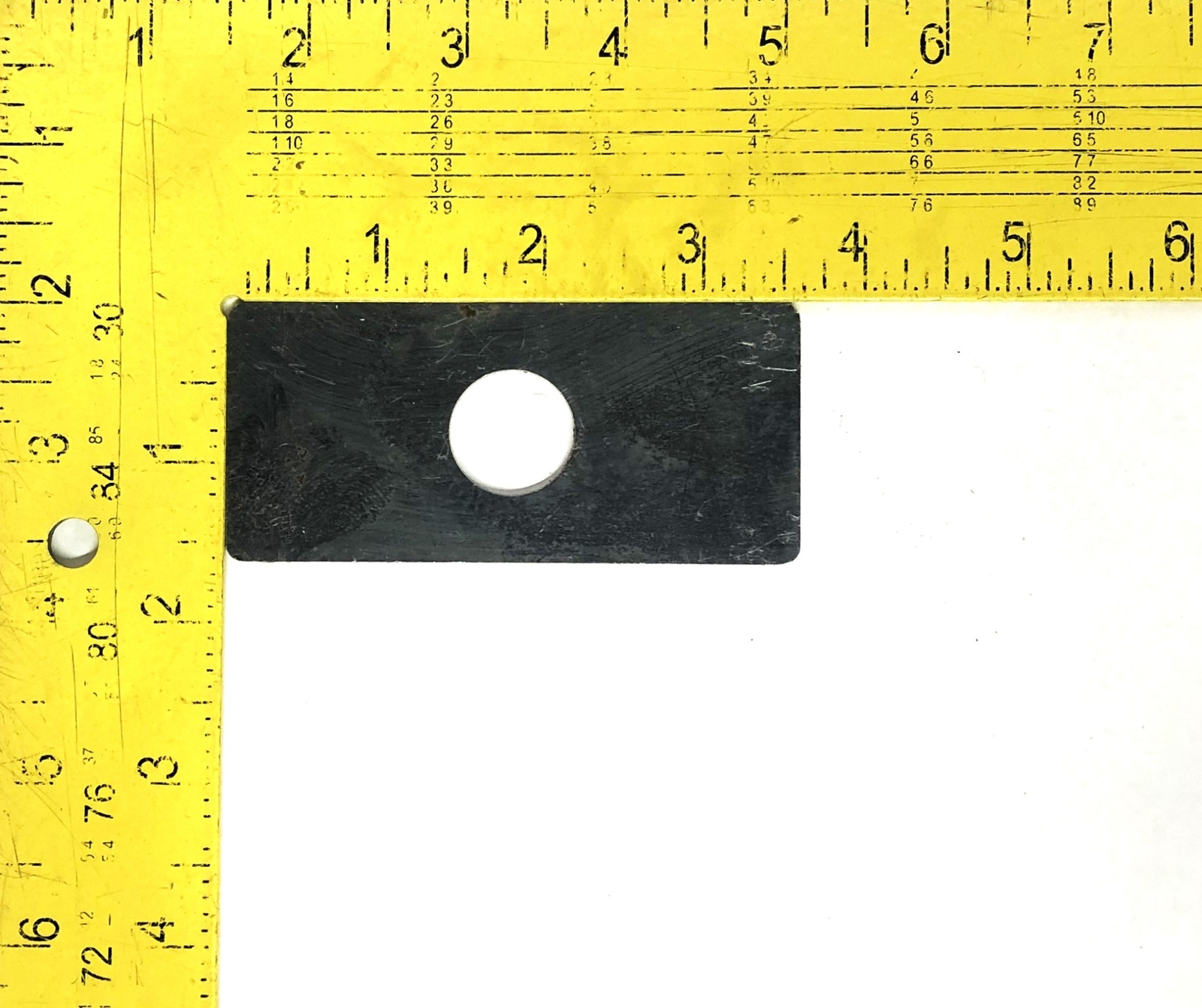 Unbranded 1.65X3.61 Inch OAL Metal Shim 0.78 Inch ID [Lot of 4] NOS