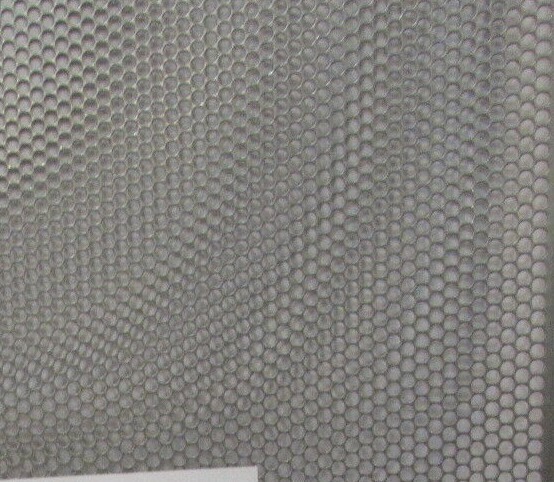 5/32″ HOLES–18 GAUGE– 304 STAINLESS STEEL PERFORATED SHEET — 3-3/4″ x 5-1/2″