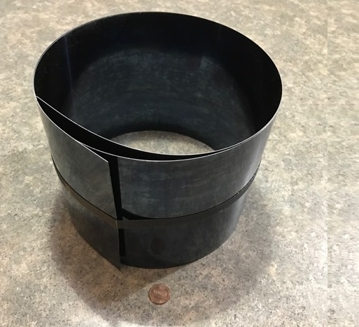 1095 Hard Blue Tempered Spring Steel Shim .012″ x 6.00″ Wide x 50″ Long