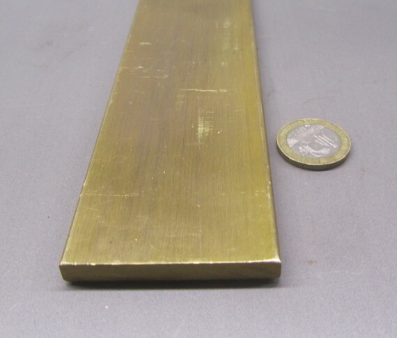 360 Brass Flat Bar 1/4″ Thick x 2.0″ Wide x 48.0″ Length