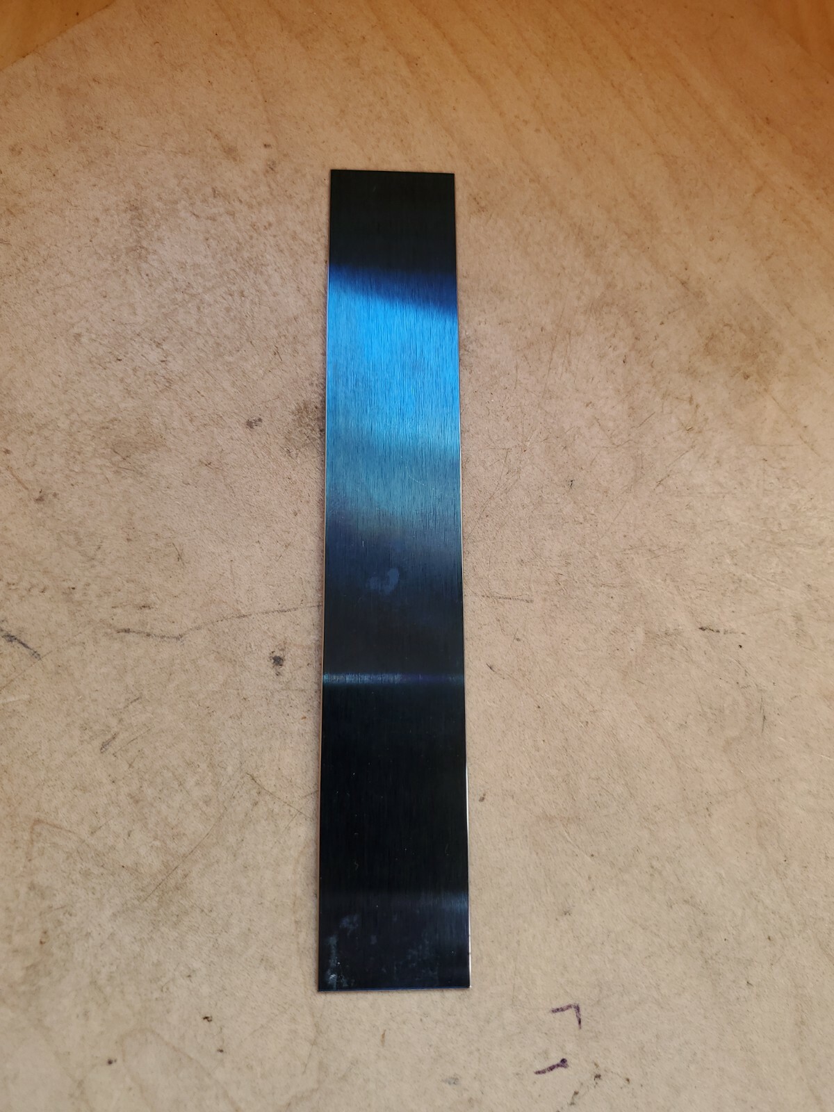 Blue Tempered Spring Steel Shim .020″ x 0.750″ w x 6″ ONE PIECE 020 0.020