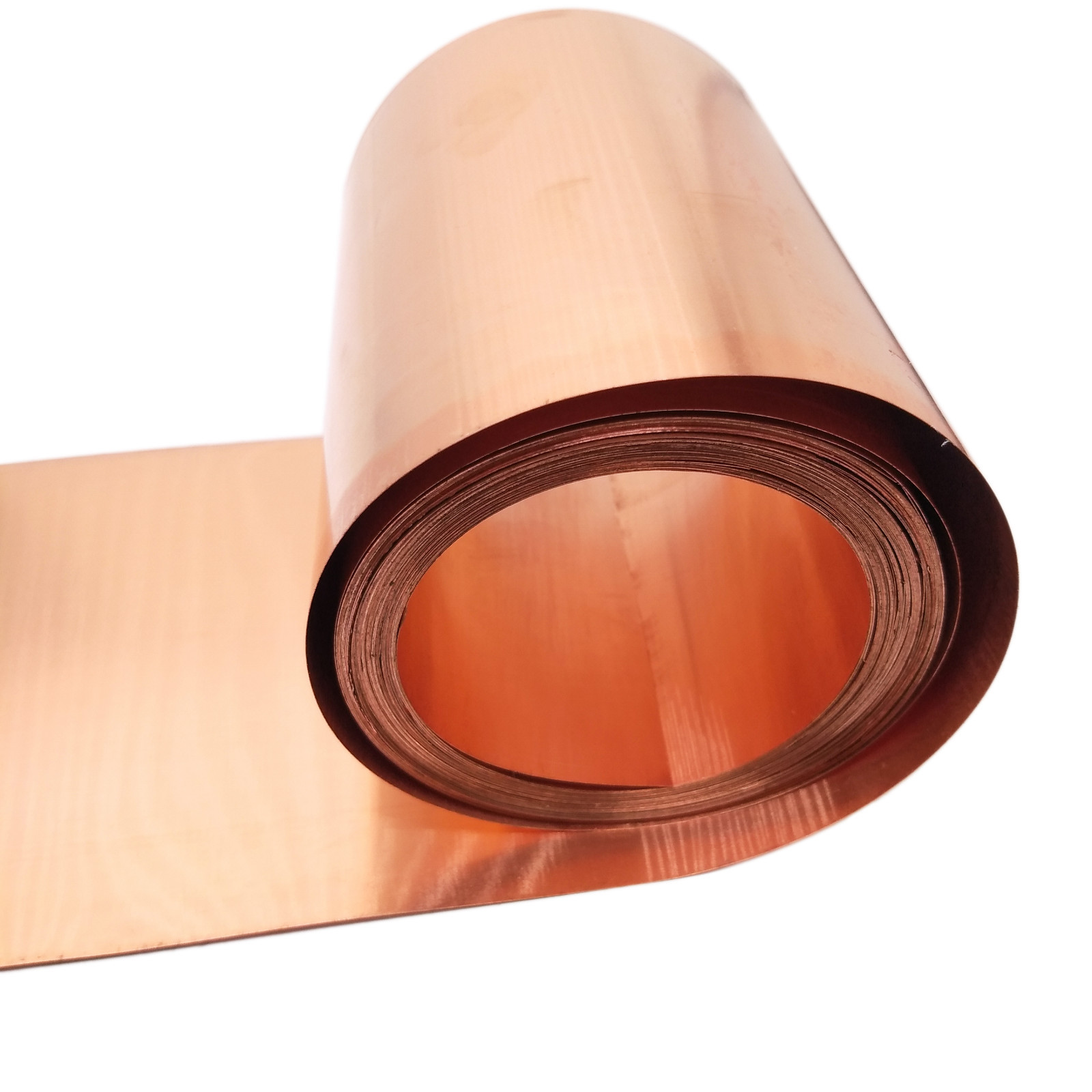 US Stock 0.08mm x 100mm x 1000mm 99.9% Pure Copper Cu Metal Sheet Foil