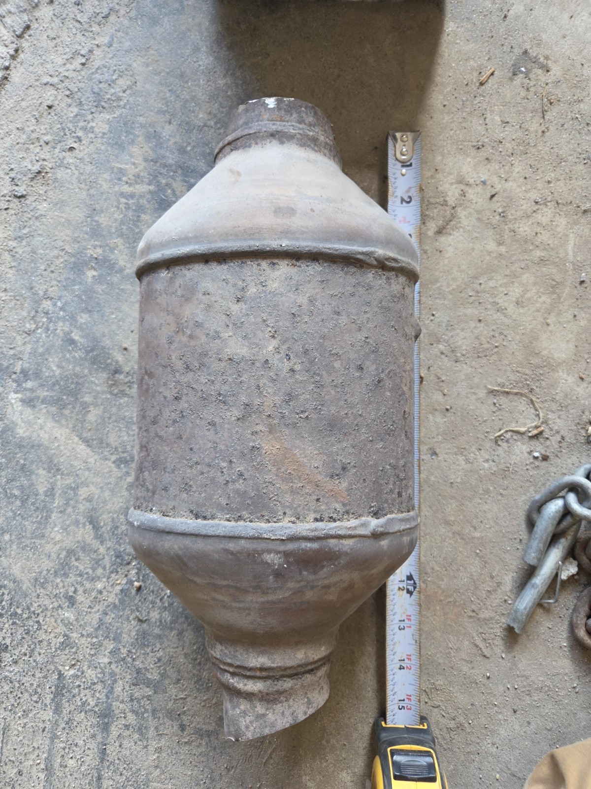 2 Scrap Catalytic Converters Platinum Palladium Sold For Scrap Recycling Pounds