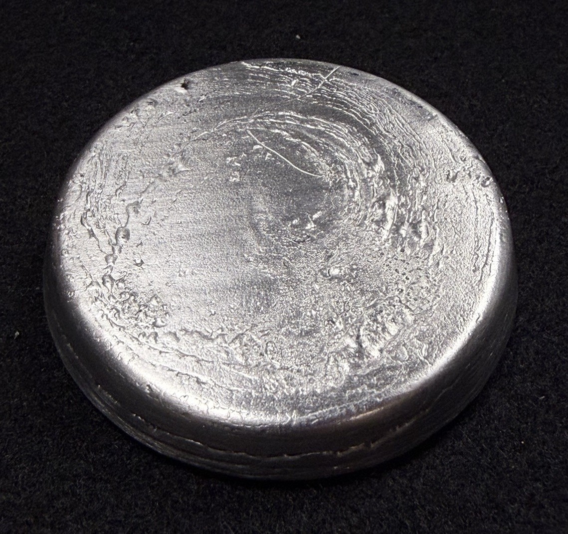 Recycled Scrap Tin Pewter 209g (7.36oz) Ingot Reloading Casting Metal Craft