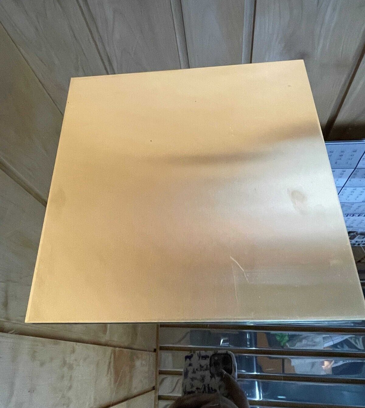 3/16″ BRASS SHEET PLATE NEW 10″X10″ .1875 Thick *CUSTOM SIZES AVAILABLE*