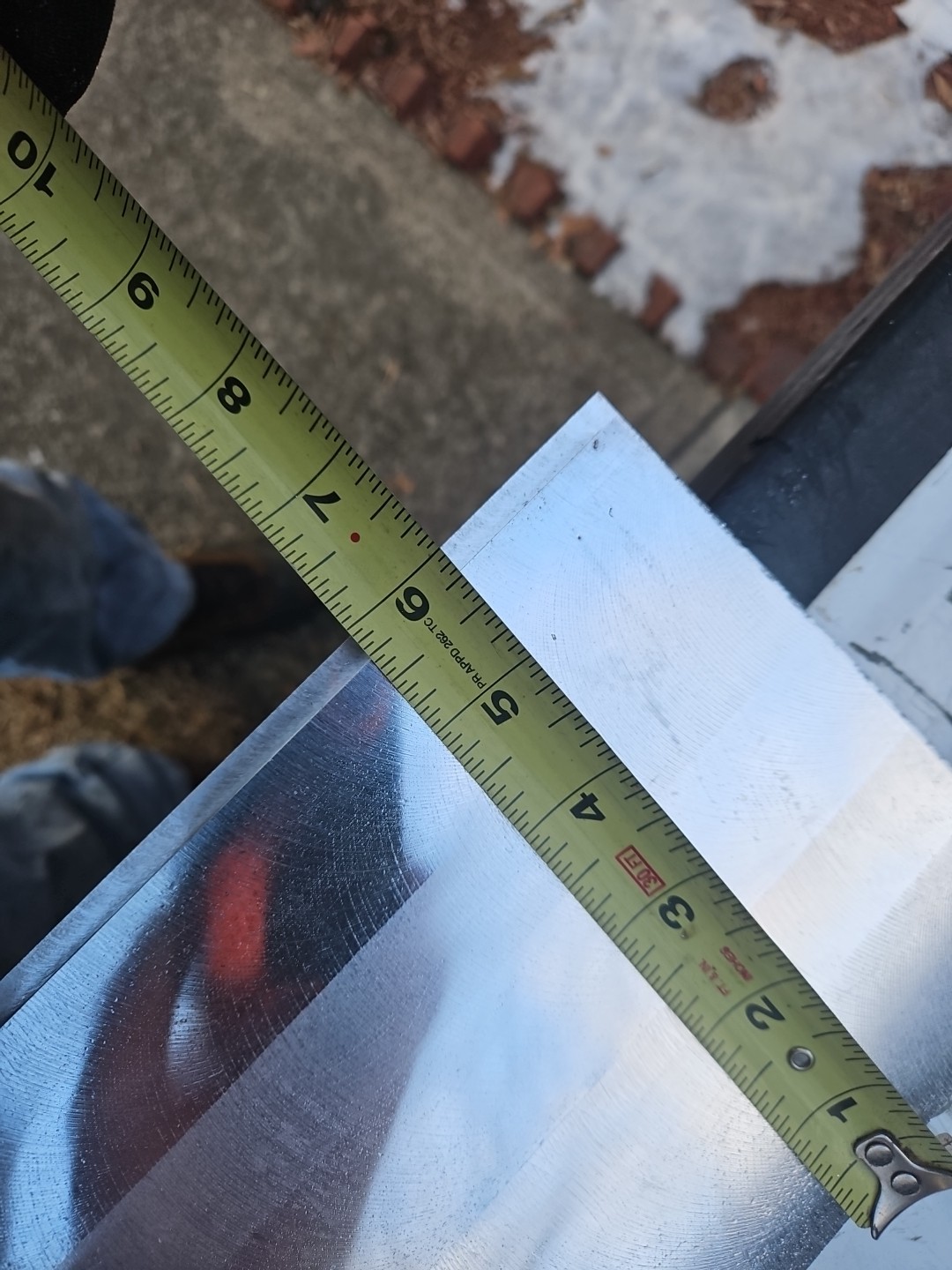Aluminum plate 6061-T651 1/2” X 25” X 5-3/4″” Made In USA