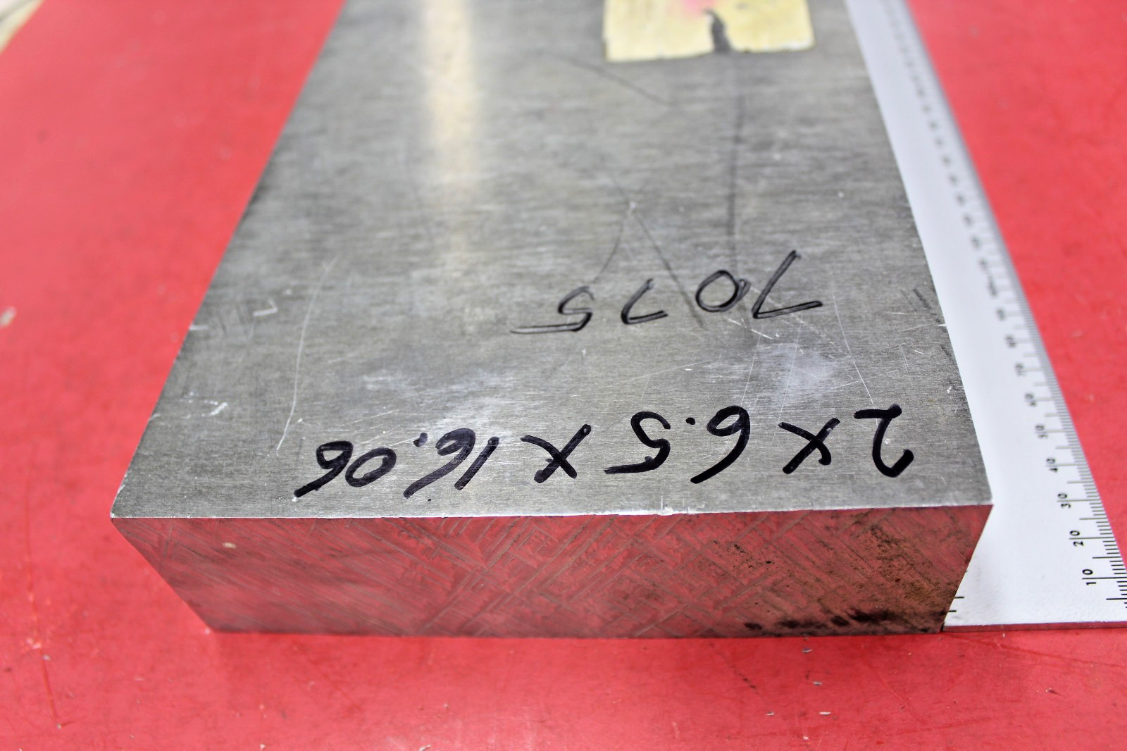 1 Piece 2″ x 6.5″ x 16.06″ 7075 Aluminum Flat Bar Drop