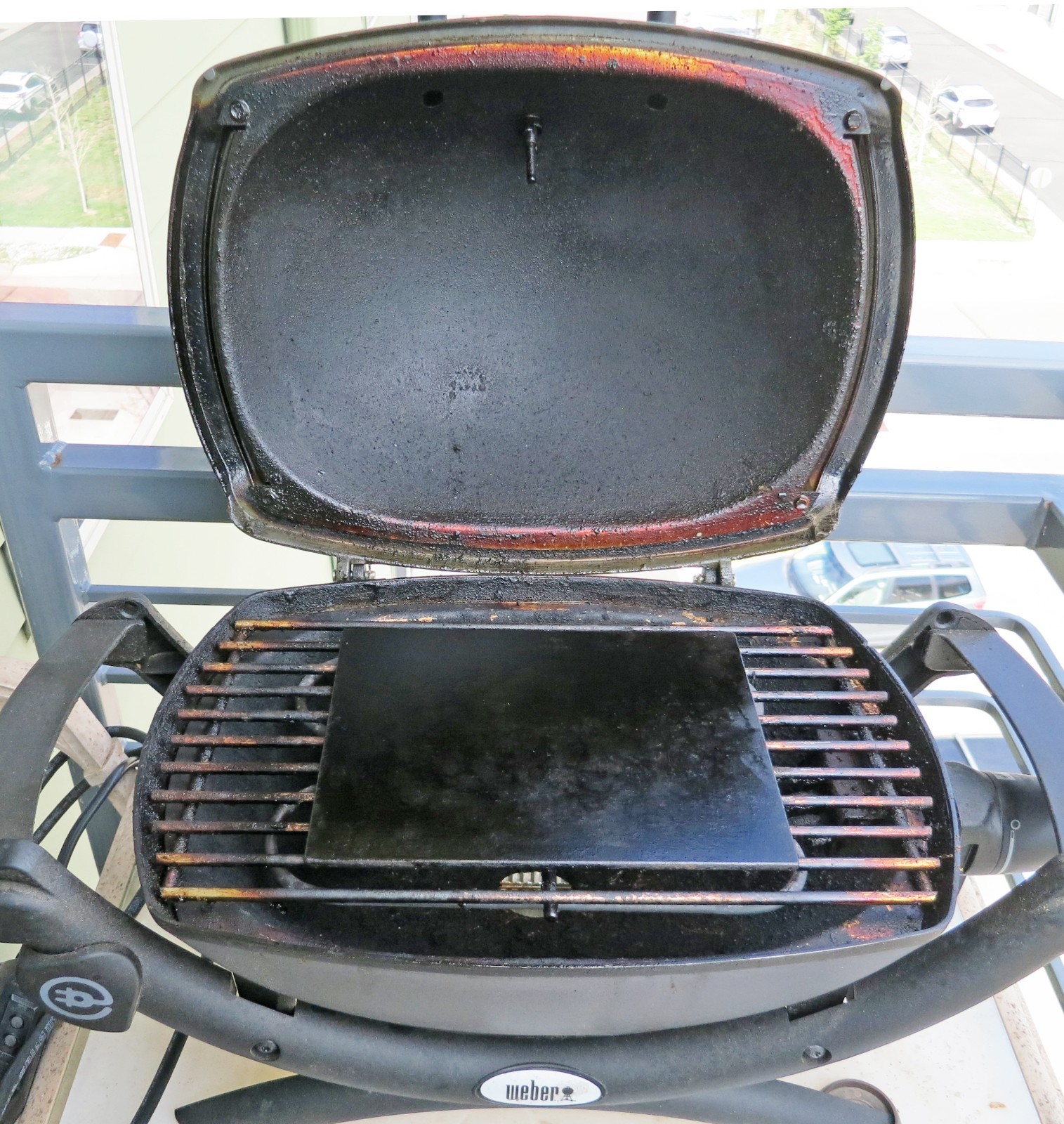 8in x 10in x 3/16in Steel Plate (0.1875in Thick) Seasoned Small Grill Griddle