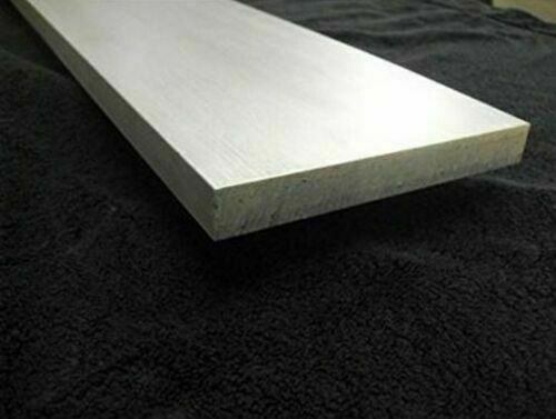Aluminum Flat Bar Stock 1/2″ Thick x 2″ Wide x 3Ft Long Unpolished Finish Alloy