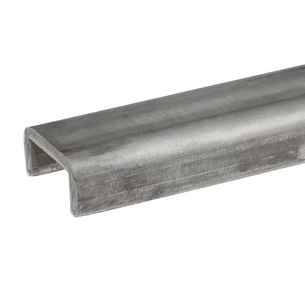 1 In. X 1/2 In. X 3 Ft. – 1/8 In. Thick Plain Steel C-Channel