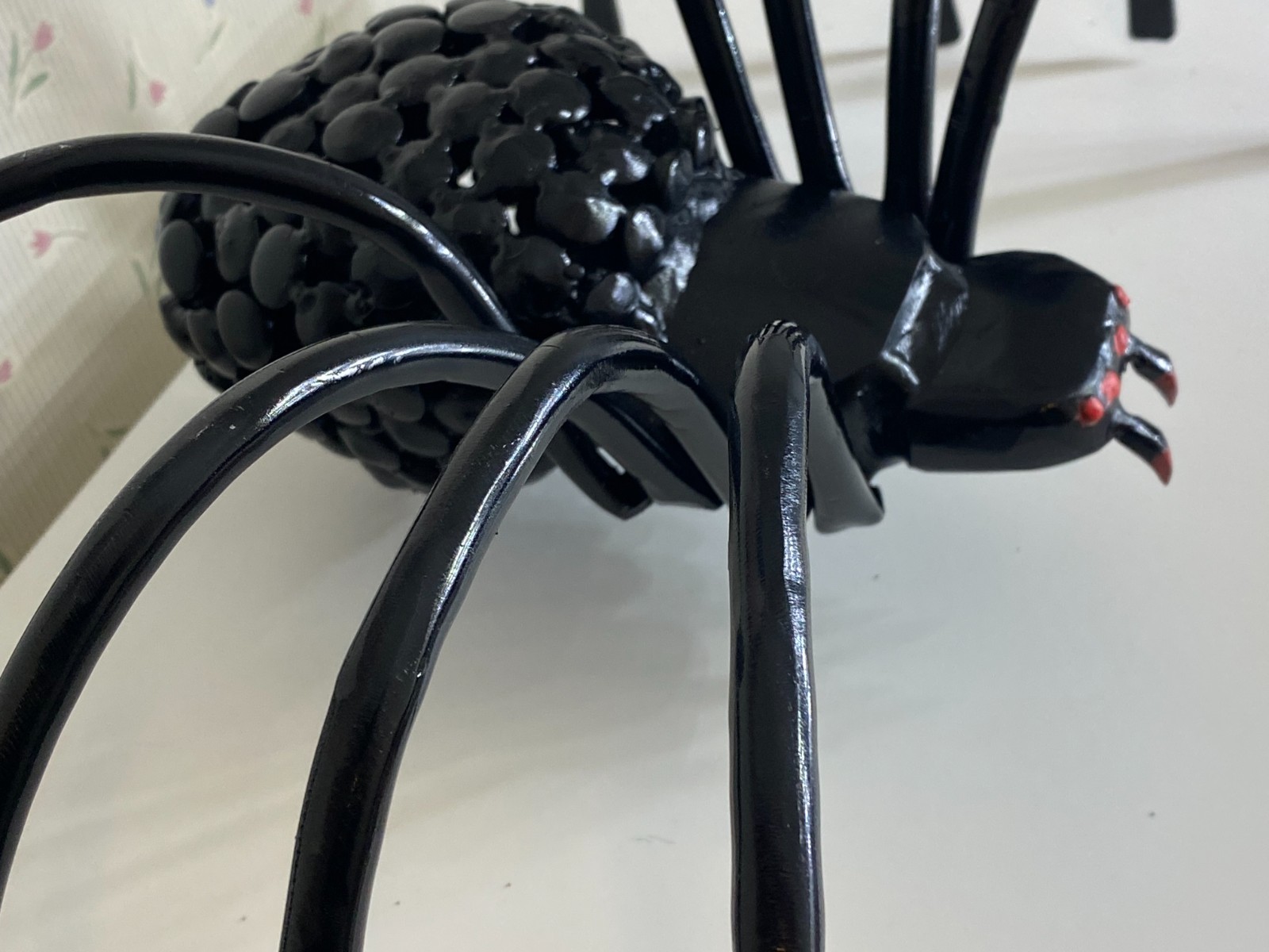 RARE Custom Made Heavy Scrap Metal Spider 16″ x 8 1/2″ x 5 1/2″ (6 Pounds)