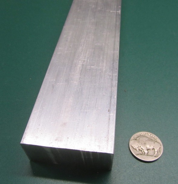6063 T5 Aluminum Bar, 7/8″ (.875″) Thick x 2.0″ Wide x 48″ Length