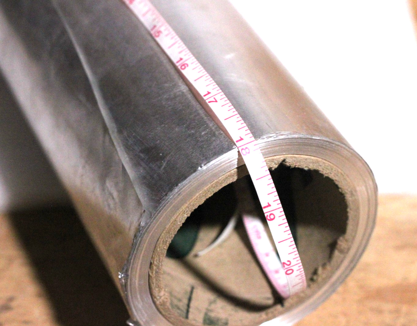 100ft 18inch wide 0.03in thickness aluminum foil