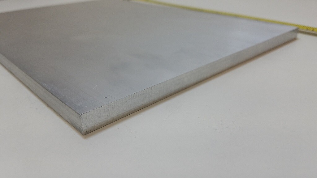 6061 Aluminum Flat Bar, 3/8″ x 8″ x 11″ long, Solid Stock, Plate, Machining