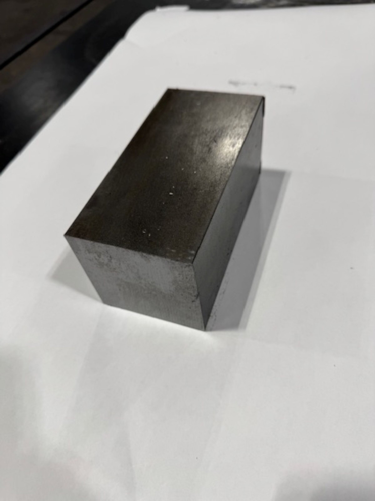 4″ Square Steel Bar x 6″ Length; 1018 Cold Rolled Bar; 4.00″ Square Steel Bar