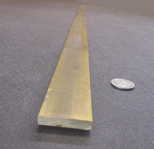 360 Brass Flat Bar 1/4″ Thick x 1 1/4″ Wide x 48.0″ Length