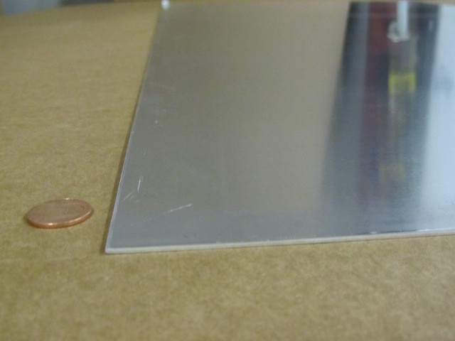 1100 Aluminum Sheet Softened (O) .063″ (1/16″) Thick x 24.0″ Wide x 48.0″ Long