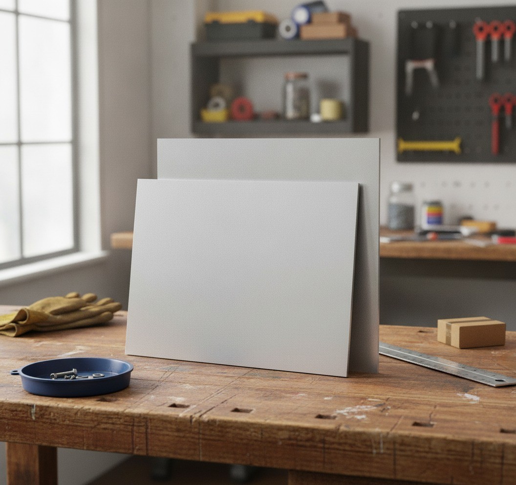 430 Stainless Steel Sheets, 2 Pc, 12″ x 6″, 11GA, Magnetic Board, Silver