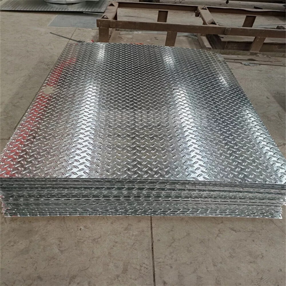 24″ x 120″ Aluminum Diamond Plate 0.04in Thick Sheet Embossed Trailer RV 3003