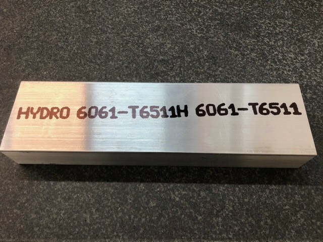 1-1/2″ X 3″ ALUMINUM 6061 FLAT BAR SOLID 12″ Long Bar Stock
