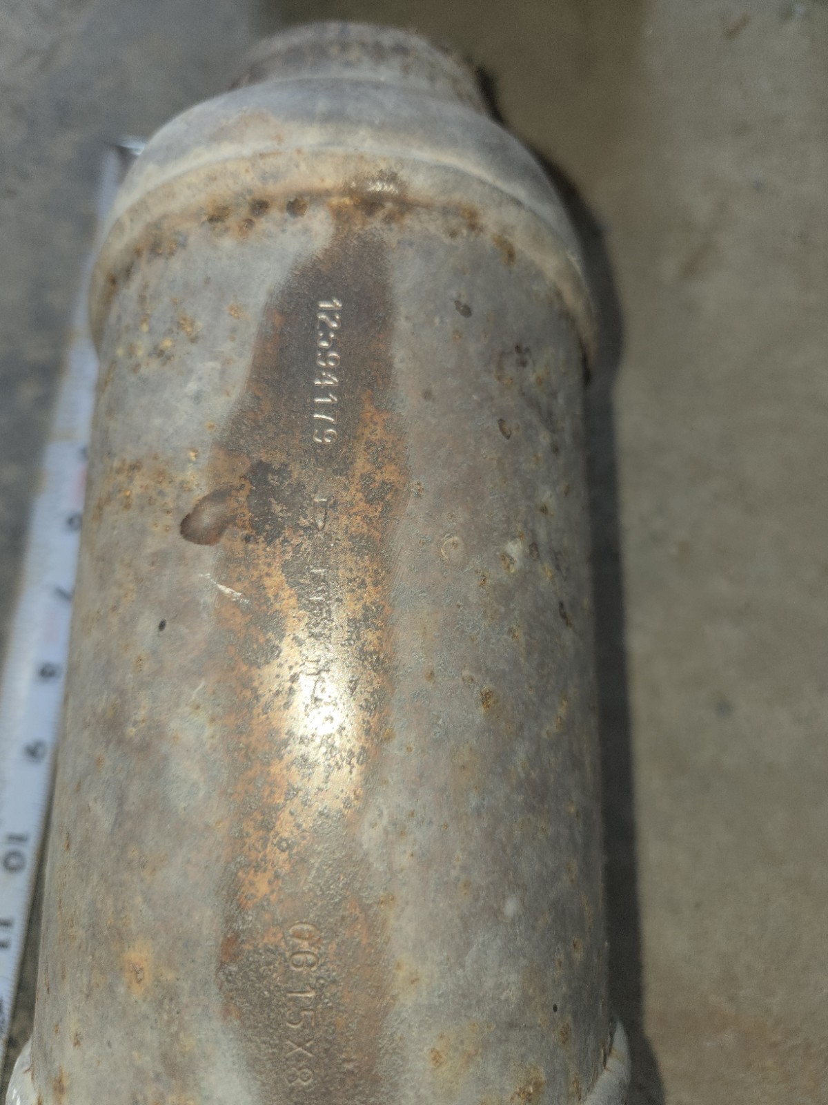 2 Scrap Catalytic Converters Platinum Palladium Sold For Scrap Recycling Pounds