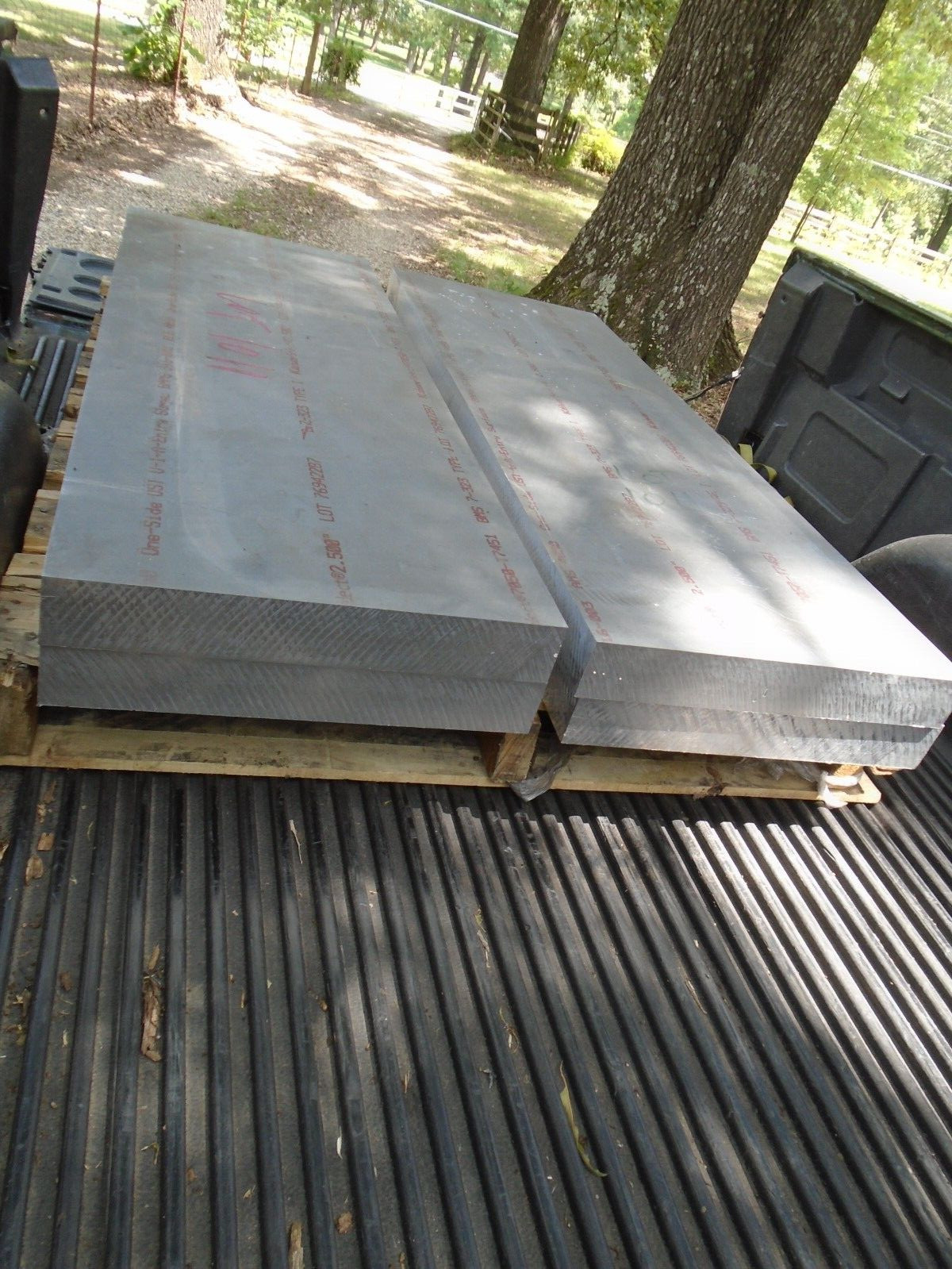 7050 T7451 Kaiser Select Aerospace Aluminum Plate 2.50″ x 17.1250 x 50.0000