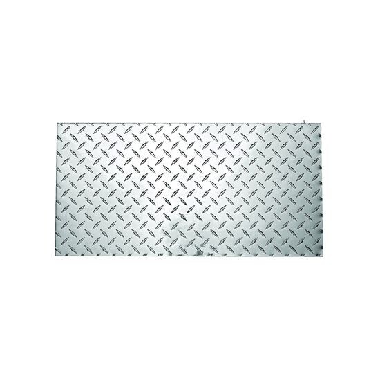 2 pieces of 6061 Aluminum Diamond Plate, 1/8″ Thick, 15 3/4″ X 11 1/2″