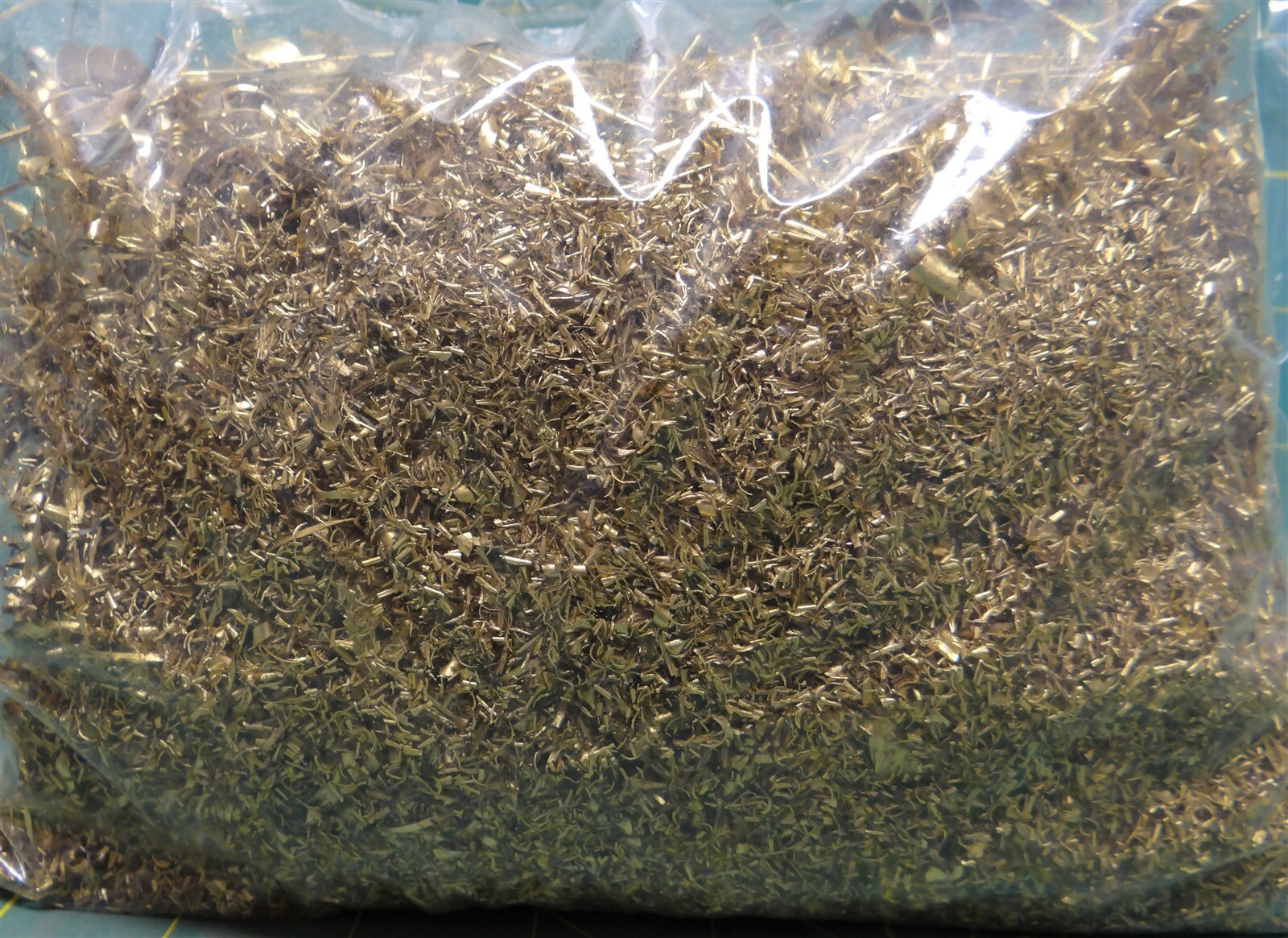 1LB of Unique Naval Brass Shavings Filings Turnings Chips Science Orgone Art
