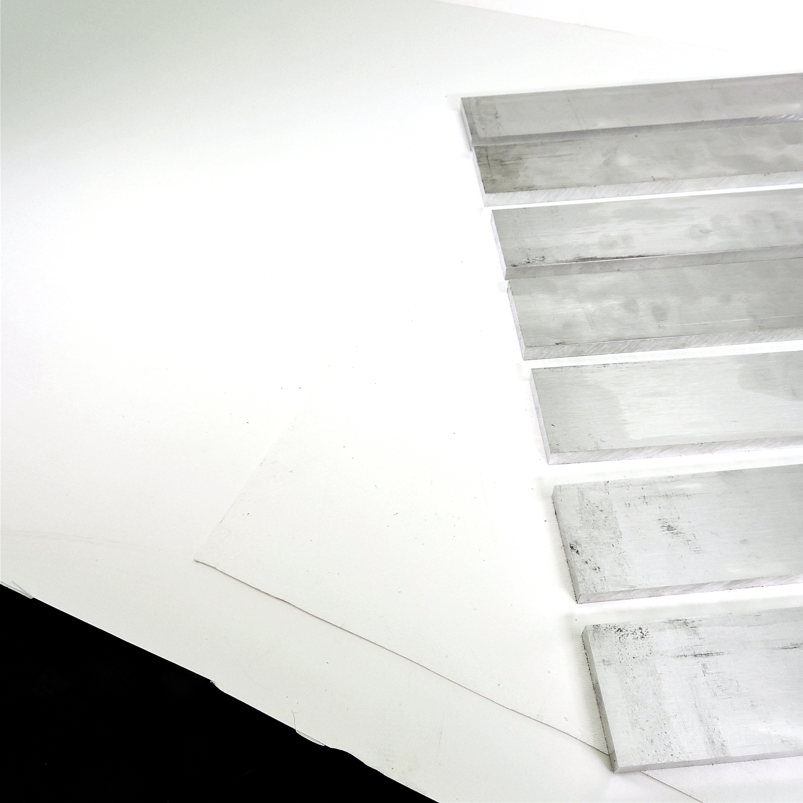.5″ thick 1/2 Aluminum 6061 PLATE 3.375″ x 5.75″ Long QTY 7 sku 206069