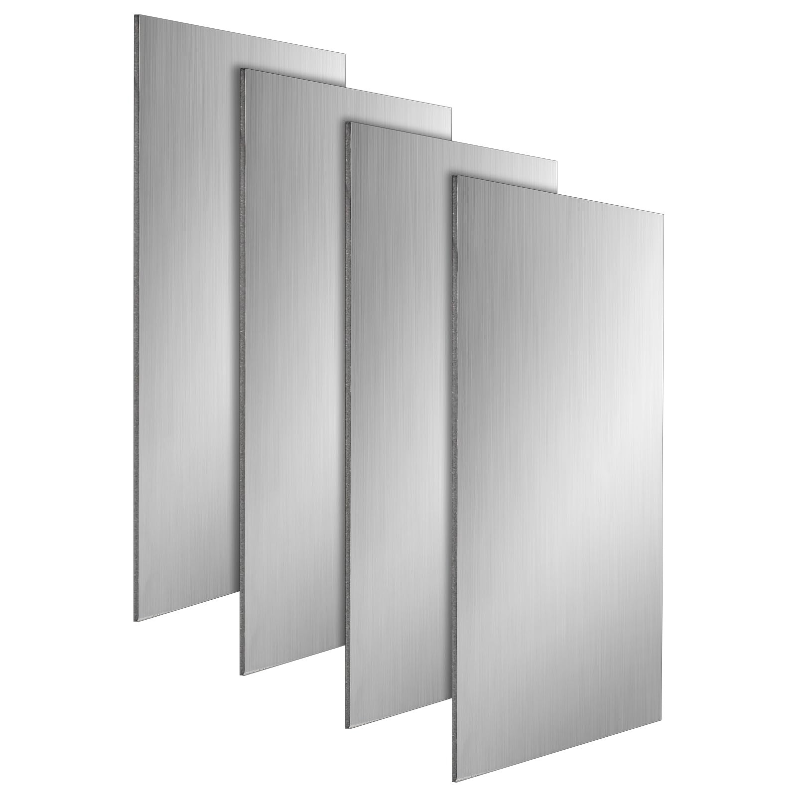 4 Pack Titanium Metal Sheets 4″x4″x0.04″ TA1 Alloy Plates for DIY Crafts & Metal