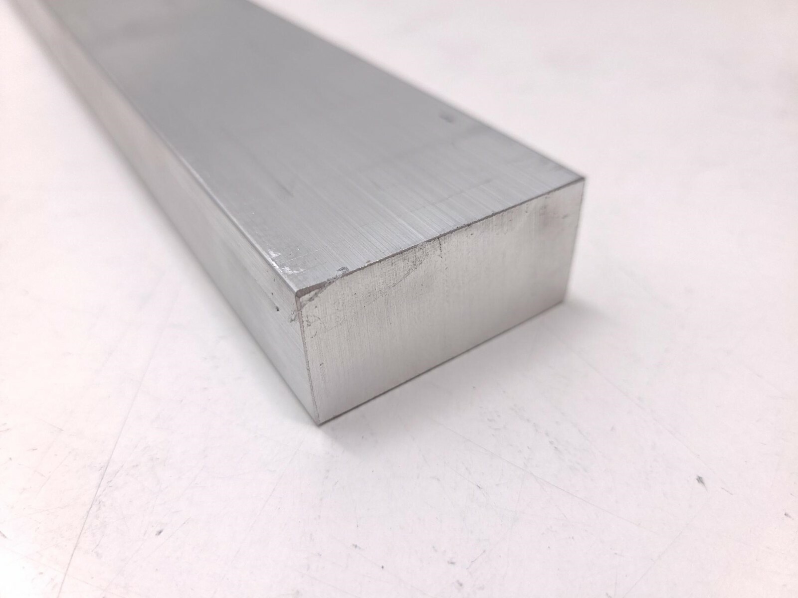 6061 Aluminum Flat Bar, 1 x 2 x 36″ long, Solid Stock, Plate, Machining, T6511