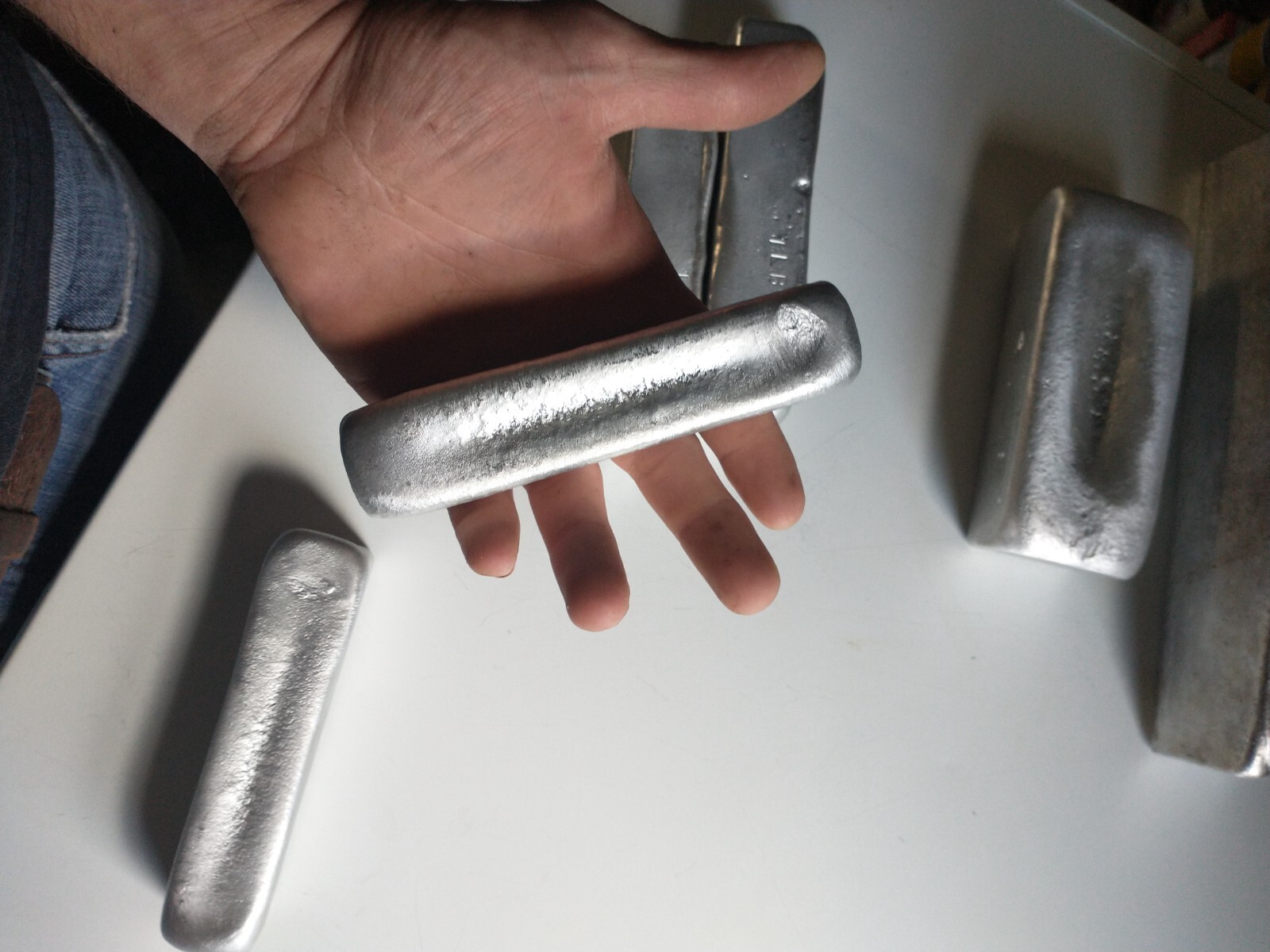 Aluminum Ingots for Casting 5 Lbs+ *PLEASE READ DESCRIPTION*