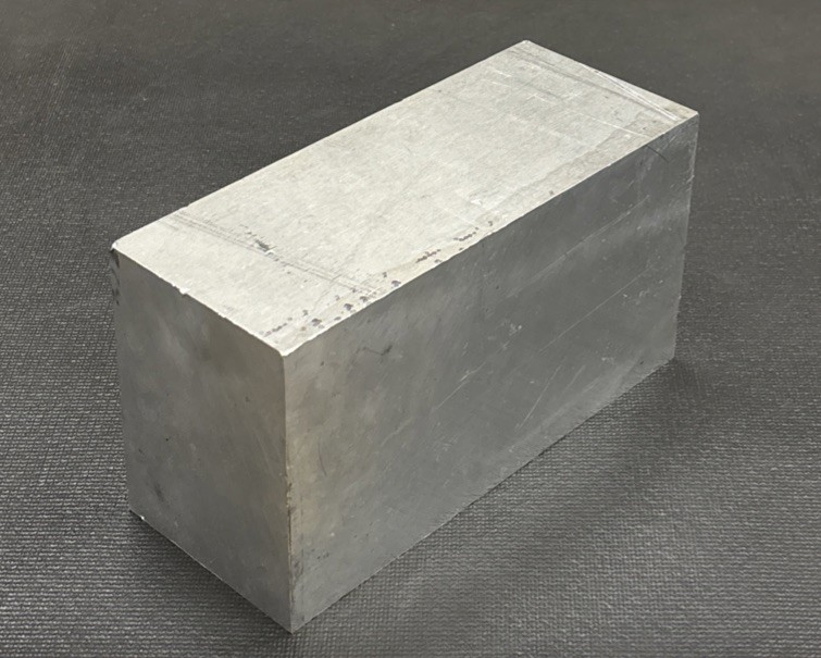 4” Thickness 7075 Aluminum Flat Bar Stock 4” X 3” x 7.5″ Length