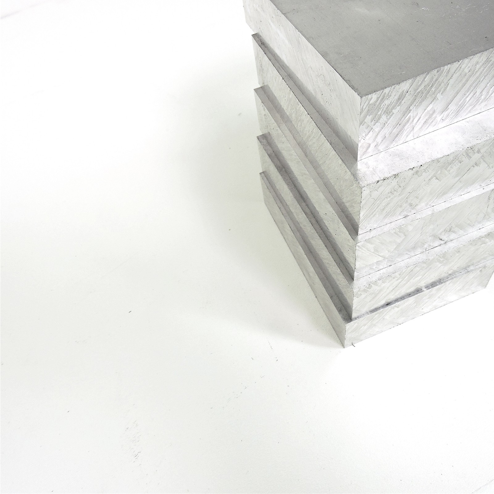 1″ thick Aluminum 6061 PLATE 2.25″ x 11″ Long QTY 5 sku 340599