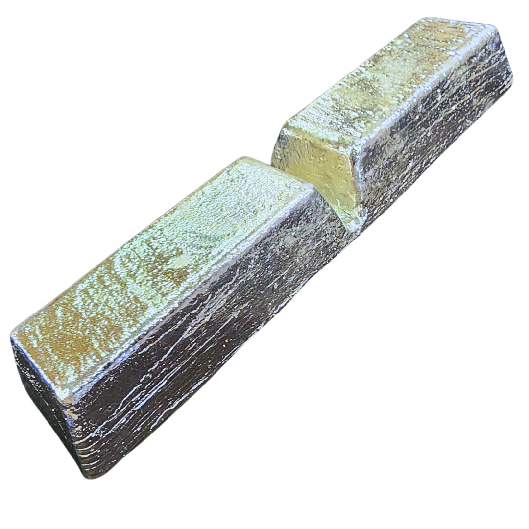 Pure Tin Notch Bar ~ 4 lbs Grade A
