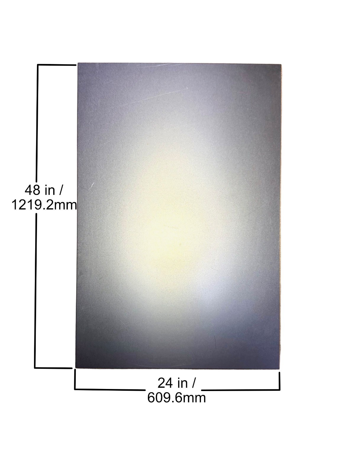 18 Gauge Carbon Steel Sheet A1008 Cold Roll Cut Size: 24W X 48L – FREE SHIPPING