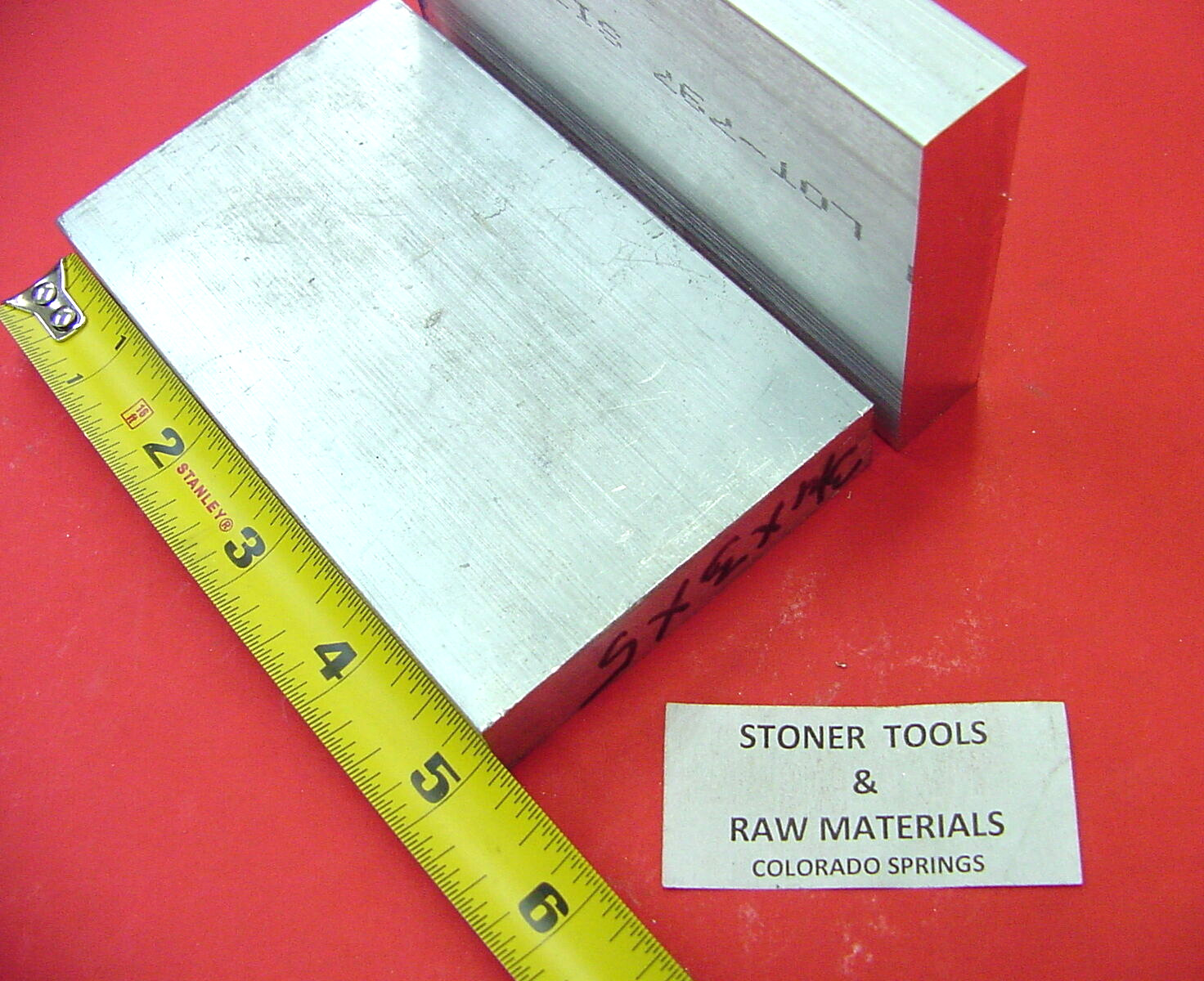 2 Pieces 3/4″ X 3″ ALUMINUM 6061 FLAT BAR 5″ long T6511 Extruded Stock Cut New