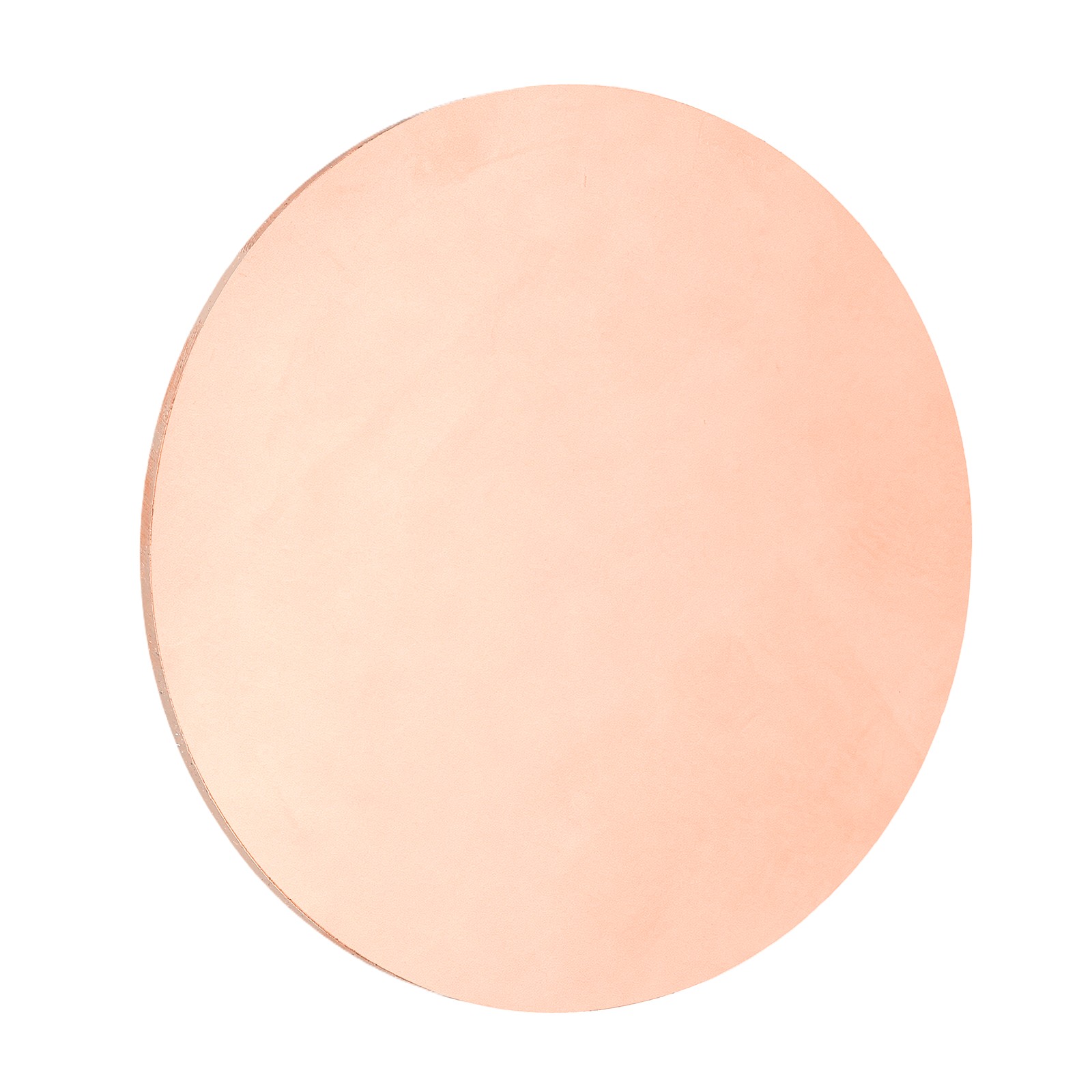 0.08″ Thick 4″ Dia Copper Round Plate C1100 Pure Copper Sheet