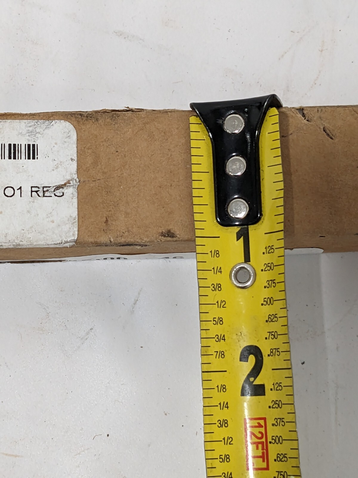 O1 Oil-Hardening Flat Stock: 3/4" Thick, 1" Wide, 18" Long NS0614