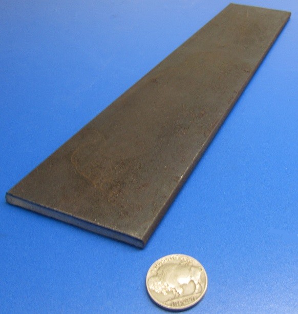 5160 Spring Steel (Knife, Blade) Bar .250″ (+/-.006″) Thick x 3.0″ Wide x 12″