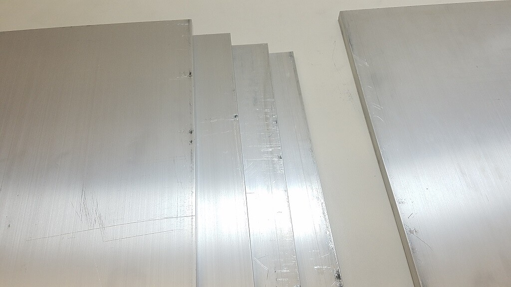 6061 Aluminum Flat Bar, 3/8″ x 8″ x 11″ long, Solid Stock, Plate, Machining