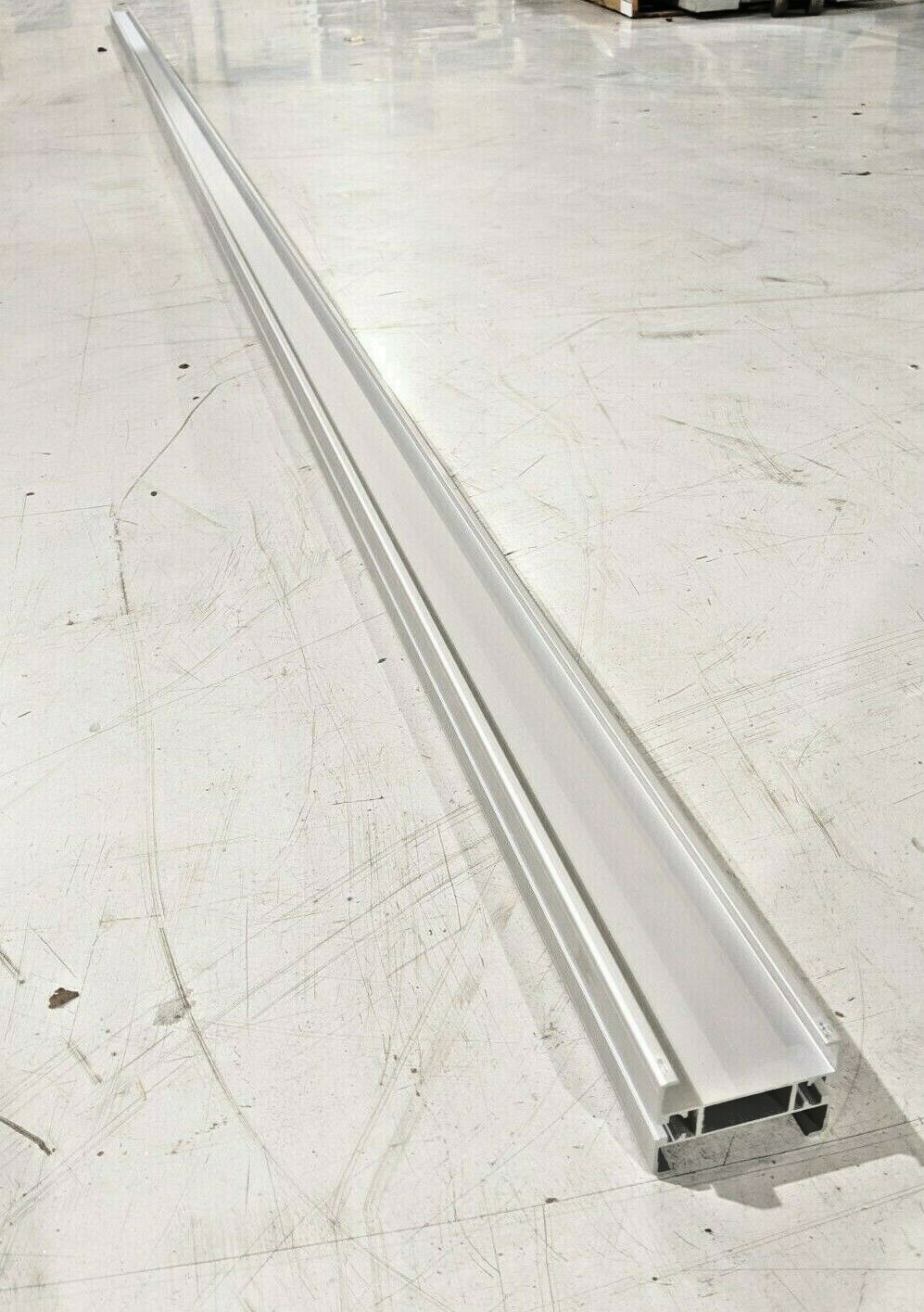 Aluminum Structural Framing Extrusion, T-Slot, 90mm x 70mm, 6159mm Length